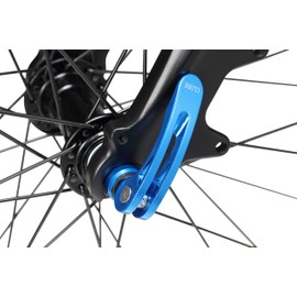 Wileosix Quick Release Skewer Set Road Bike MTB Front & Rear (Blue, Road)