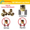 Set of 32, 9/16 OEM Factory Wheel Lug Nuts Replacement