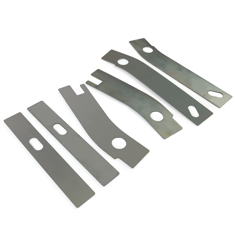 ECOTRIC 6 pc Frame Repair Rusted Shackle Weld Plates Compatible
