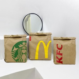 McDonalds Backpack Bag Funny Lightweight Knapsack Crossbody Shoulder Bag for Women Men:_21