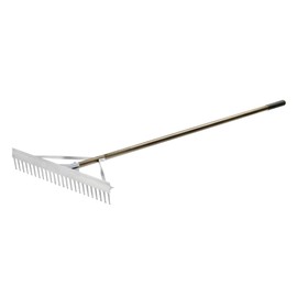 Standard Golf 30-Inch Landscape Rake | Straight Tooth Lake Rake for Golf Courses and Pro Clubs, Rock Rake for Maintenance Work and Golf Enthusiasts | Designed for Construction and Repair