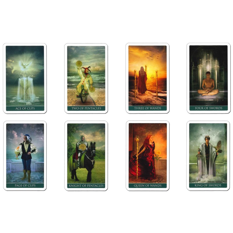 Tarot Cards, Mini Size, Divination Telling, 78 Cards, Miniature, Cerema,