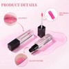 2Pcs Pink Lip Serum Plumper,Pink Lip Serum Booster,Pink Lip Serum