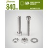 840 Pcs M4 Nuts and Bolts Hex Socket Head Cap
