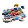 Melissa & Doug Vehicles Wooden Chunky Puzzle - Plane, Train,