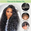 Vipeony 5X5 HD Lace Closure Wigs Human Hair for Beginners