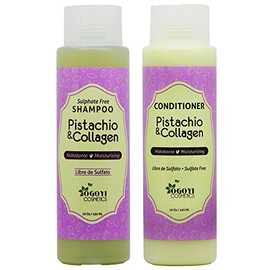 Pistachio & Collagen Shampoo + Conditioner 16oz Duo