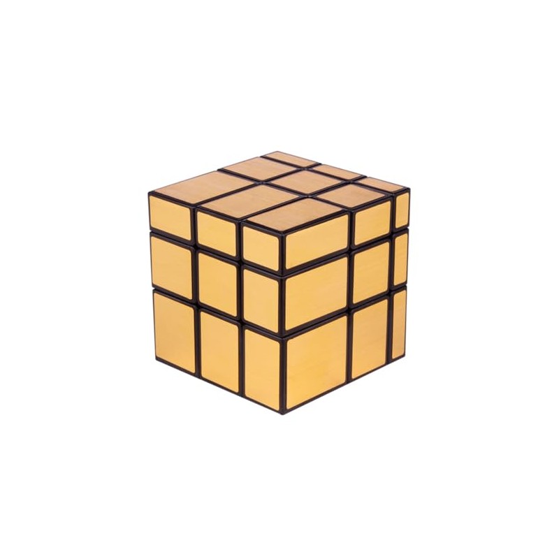 CuberSpeed Qiyi 3x3 Mirror Golden Magic Cube Mirror 3x3x3 Cube