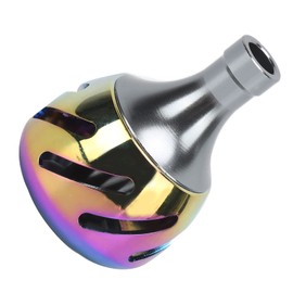 SUNGOOYUE Metal Fishing Knob, Colorful Reel Handle Knob Fishing Power Knob for Angler (M)