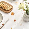 Horaldaily Fall Tablecloth 70x70 Inch Round, Thanksgiving Autumn Harvest Pumpkin