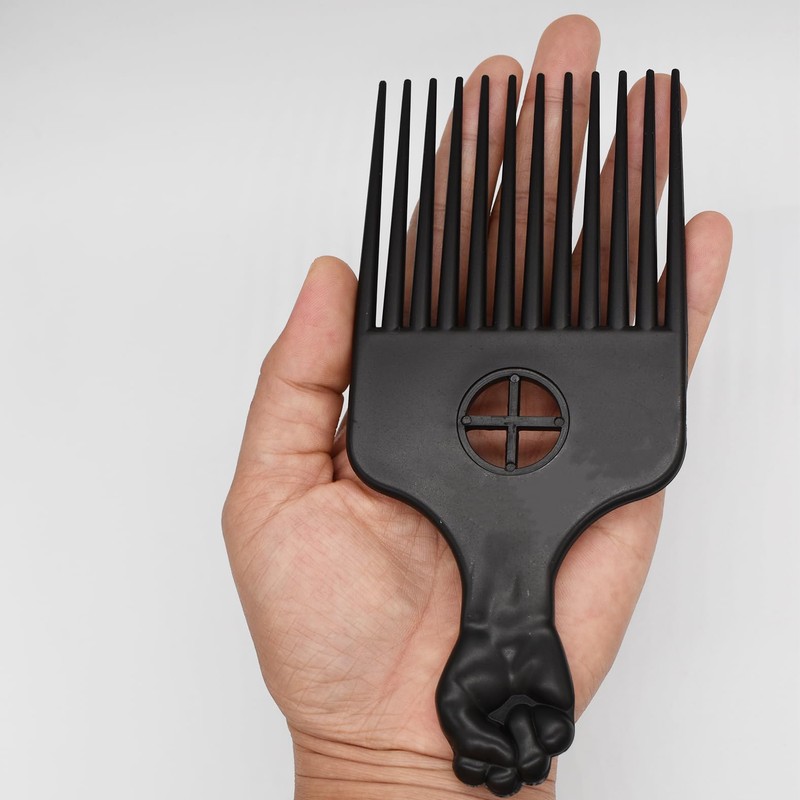 Plastic Afro Hair Comb (B)