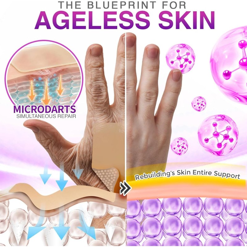 3/4PCS 3-in-1 Microdarts Anti-Aging Patch-(1.6"X 60" Roll-1.5M), 2026 New Professional