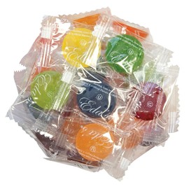 NY Spice Shop Sugar Free Assorted Fruit Buttons Candy - 1 Pound Individually Wrapped Old-Fashioned Assorted Fruit Buttons - Sweet Tart Sugar Free Buttons - Perfect Flavor for Holidays