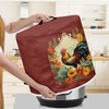 DISNIMO Sunflower Rooster Pressure Cooker Cover Dust-proof Cover for Rice