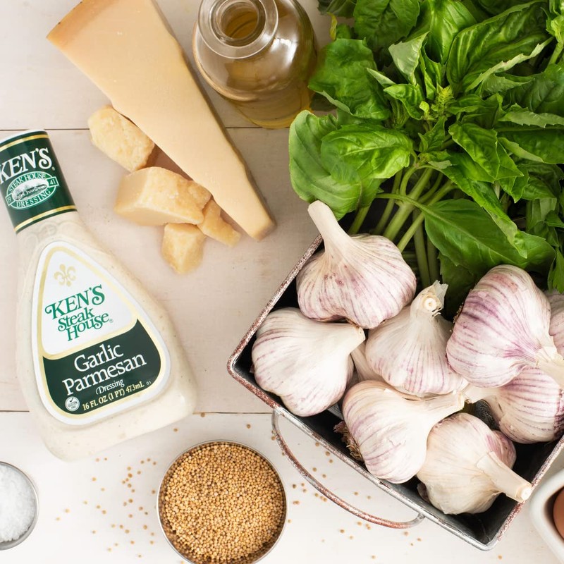 Ken's Steak House, Garlic Parmesan Dressing, 16 Ounce