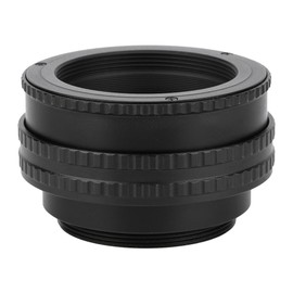 M42 to M42 Adjustable Focusing Helicoid Lens Adapter Macro Tube Accessory (17-31mm)