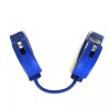 Lucky Bums Kids Easy Wedge Ski Tip Connector, Blue