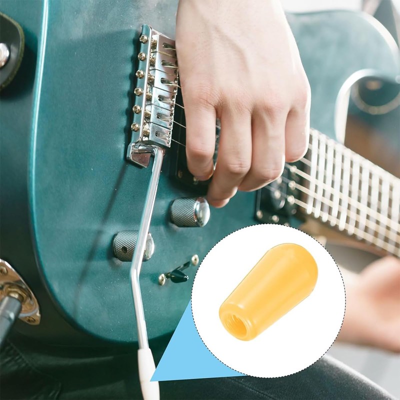 Tiardey 2Pcs 3.5mm LP Guitar 3 Way Toggle Switch Tips