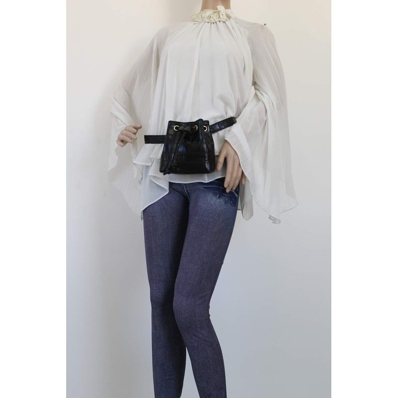 Swankyswans Women's Ciara Belt Bag, Black, Small