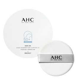 AHC Sun Cushion Cica Calming EX Sun Cushion Original + Additional Puff / AHC 선쿠션 시카 카밍 EX 썬쿠션 본품+추가퍼프