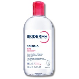 Bioderma Crealine H2O Solution Makeup Remover Micellaire Demaquillante, 16.9 Oz                                                                       