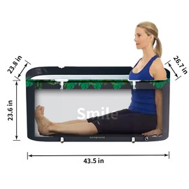 ptlsy Portable Bathtub for Adult Foldable Japanese Soaking Bath Tub for Personal Hot Cold Ice Spa at Home Large Freestanding Tub with Cover Mental Support (Green Large)