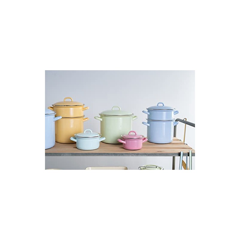 Riess, 0101-006, Lid with chrome rim 12, CLASSIC - BUNT/PASTELL,