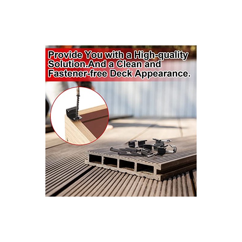 Dunzy 80 Pack 304 Stainless Steel Start Clips Universal Decking