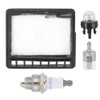 Fdit Chainsaw Air Filter Fuel Filter with Sparking Plug Primer