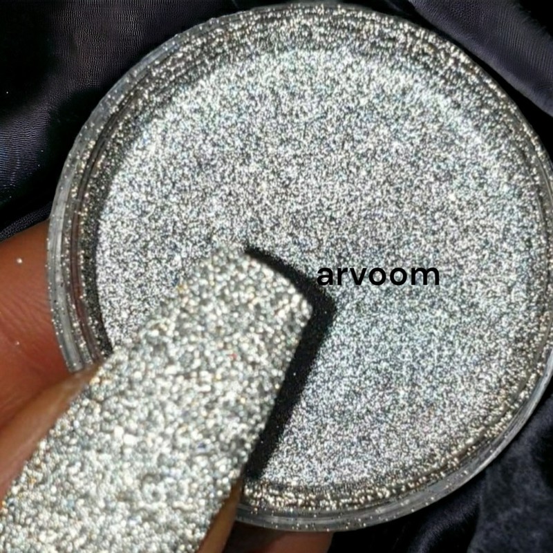 Arboom Reflective Glitter White Single Reflective Nail Powder / 아르붐