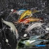 Senvenelec 5pcs Artificial Shrimp Bionic Shrimp Lures Soft Fishing Lures