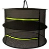 gexu Herb Drying Net with Zip 2 Layers Hanging Foldable