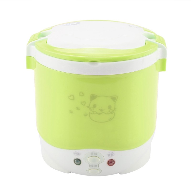12V 100W 1L Electric Portable Multifunctional Rice Cooker Food Steamer