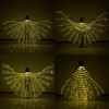 LED Lights Belly Dance Wings Bellydance Glow Angel dance Wings