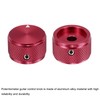sourcing map 6 Pcs Aluminium Potentiometer Knobs, 1/4" (6mm) Universal