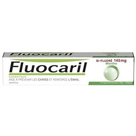 Fluocaril Bi-Fluorinated Mint Toothpaste 2 x 75ml