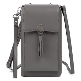 Pearl Angeli Small Crossbody Bag RFID Phone Wallet Women Cellphone Credit Card Purse with Adjustable Shoulder Strap