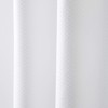 EurCross White Extra Long Shower Curtains 180 x 220cm Drop,