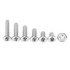 140pcs /set #10-24 Stainless Steel Cross Pan Head Screws with