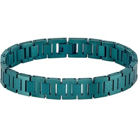 Lacoste Armband mit Knebelverschluss für Herren Kollektion METROPOLE Verziert mit petit piqué Muster - Erhältlich für ihn und sie Green