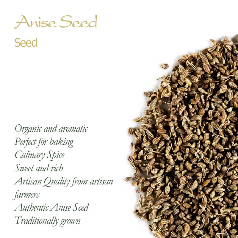 Anise Seeds Organic - Perfect for baking or deserts -