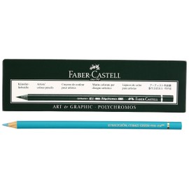 Faber Castel Polychromos Colored Pencils, 156, Cobalt Green, 6 Count