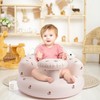 GerdfeiTawtab Inflatable Baby Seat, Flowers Portable Inflatable Infant Chair for