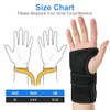 Beugo Carpal Tunnel Wrist Support Brace, Hand Support (Left Hand)