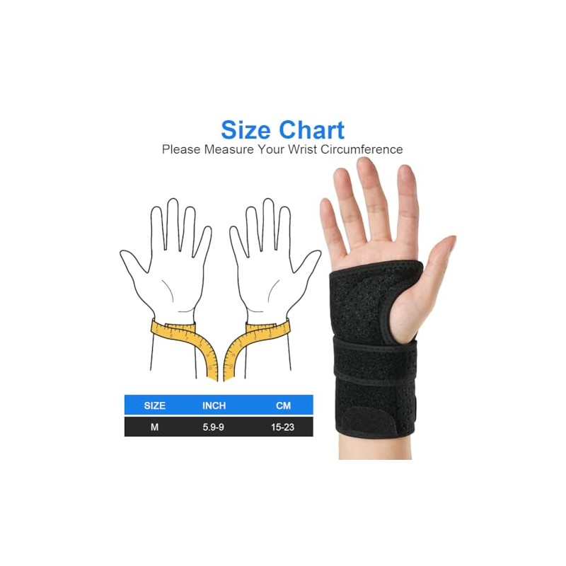 Beugo Carpal Tunnel Wrist Support Brace, Hand Support (Left Hand)