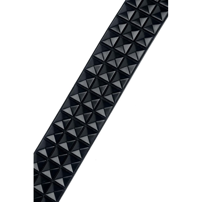 Black Premium by EMP Unisex Black Rivet Belt, black
