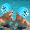 SSKHE Swimming Cap for Kids Boys Girls Swimming Cap Coated