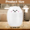 Wisebom Mini Table Bin with Lid, Portable Cute Cartoon Style