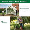 10x10Ft Large Tree Netting for Fruit Trees Keep Birds Squirrels