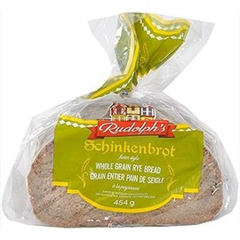 Rudolphs Schinkenbrot Whole Grain Rye Bread 16oz Sliced Fresh Seed Sandwich Loaf